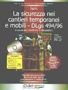 AA.VV., Sicurezza nei cantieri temporanei e mobili CD ROM