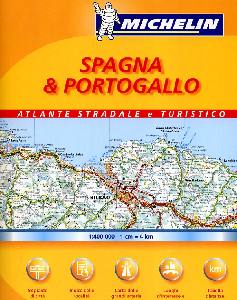 MICHELIN, SPAGNA PORTOGALLO . Atlante 1:400.000