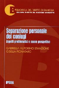 AUTORINO STANZIONE -, Separazione personale dei coniugi