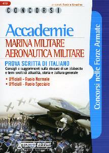 NISSOLINO PATRIZIA, Accademie marina e aeronautica prova scritta