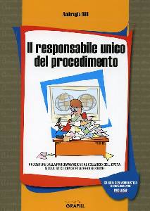 RIILI AMBROGIO, Il responsabile unico del procedimento