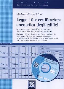 CAPPELLO-DI PERNA, Legge 10 e certificazione energetica degli edifici