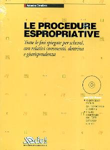 CIMELLARO ANTONINO, Le procedure espropriative