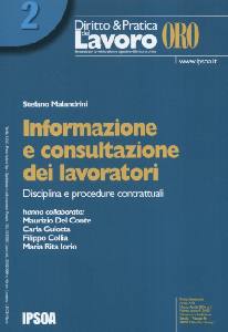 MALANDRINI STEFANO, Informazione e consultazione dei lavoratori 2