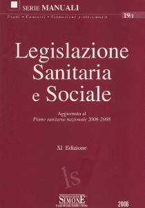 AA.VV., Legislazione sanitaria e sociale