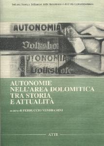 VENDRAMINI F. /ED., Autonomie nell