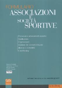 AA.VV., Formulario associazioni e societ sportive