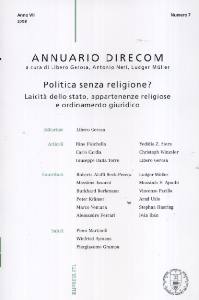 AA.VV., Annuario Direcom. Politica senza religione