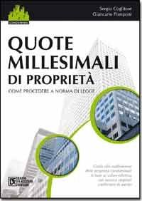 COGLITORE SERGI, Quote millesimali di propriet