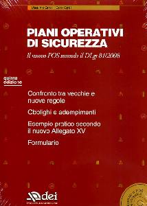 CAROLI MASSIMO, Piani operativi di sicurezza POS