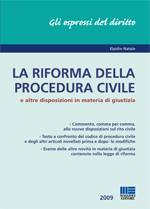 NATALE ELPIDIO, La riforma della procedura civile