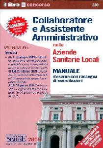 SIMONE, Collaboratore e assistente amministrativo ASL