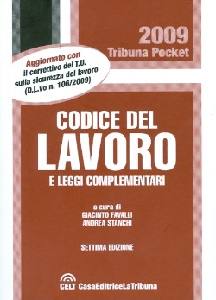 FAVALLI-STANCHI, Il codice del lavoro   (pocket)