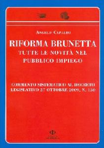 CAPALBO ANGELO, Riforma Brunetta