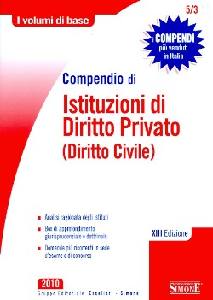 AA.VV., Compendio di istituzioni di diritto privato