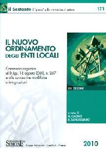 CACACE - SANGIULIANO, Il nuovo ordinamento degli enti locali