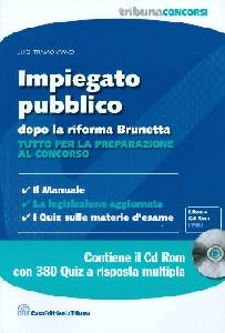 TRAMONTANO LUIGI, Impiegato pubblico dopo la riforma Brunetta