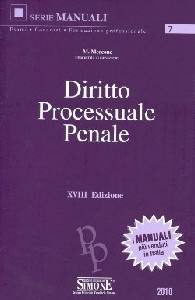 MERCONE MARIO, Diritto processuale penale