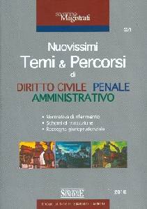 AA.VV., Nuovissimi temi & percorsi di diritto civile