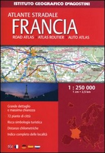 , Atlante stradale Francia 1:250.000