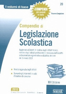 SANGIULIANO ROSANNA, Compendio di legislazione scolastica