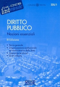 AA.VV., Diritto pubblico. Nozioni essenziali