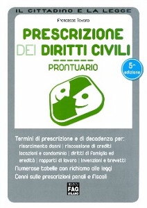 TAVANO FRANCESCO, Prescrizione dei diritti civili Prontuario