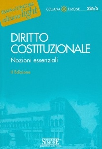 , Diritto costituzionale. Nozioni essenziali