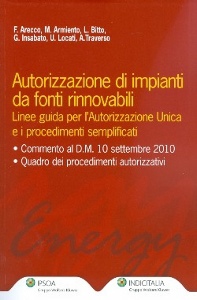 ARECCO - ARMIENTO.., Autorizzazioni di impianti da fonti rinnovabili