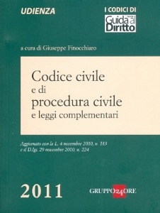 FINOCCHIARO GIUSEPPE, Codice civile e di procedura civile 2011