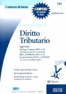 DE LUCA GIANNI, Compendio di diritto tributario