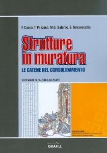 CUCCO - PANZECA - S, Strutture in muratura.Le catene nel consolidamento