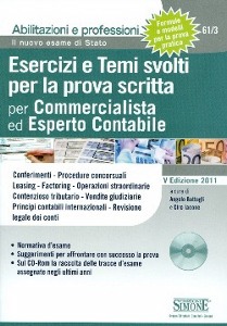 BATTAGLI - IACONE, Commercialista ed  esperto contabile Prova scritta