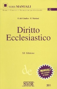 DEL GIUDICE-MARIANI, Diritto ecclesiastico