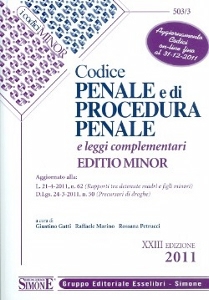 GATTI - MARINO -..., Codice penale procedura penale leggi complementari