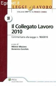 MISCIONE - GAROFALO, Collegato lavoro 2010