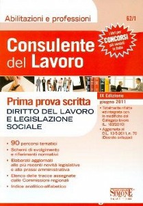 SOLOMBRINO MARIAROSA, Consulente del lavoro, 1 prova scritta