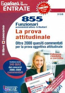 EDIZIIONI SIMONE, 855 Funzionari Amministrativo tributari