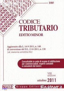 SIMONE, Codice tributario Editio Minor