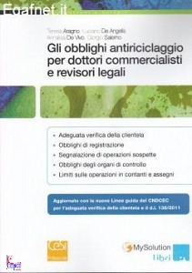 ARAGNO - DE ANGELIS, Gli obblighi antiriciclaggio per