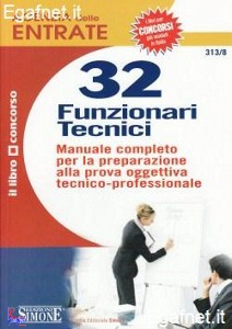 SALICONE CONCETTA/ED, 32 funzionari tecnici