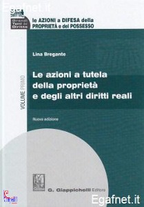 BREGANTE LINA, Azioni a tutela proprieta