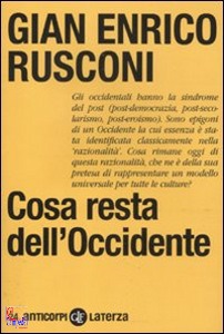 RUSCONI GIAN ENRICO, Cosa resta dell