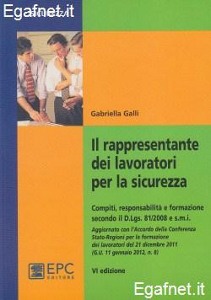 GALLI GABRIELLA, Il rappresentante dei lavoratori per la sicurezza