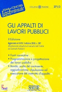 SIMONE, Appalti di lavori pubblici