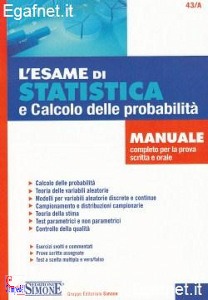 IODICE CARLO, Esame di Statistica e calcolo probabilit