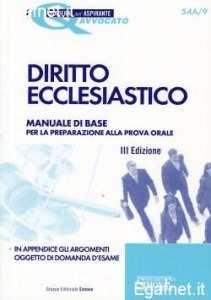 SIMONE, Diritto ecclesiastico. Manuale  di base