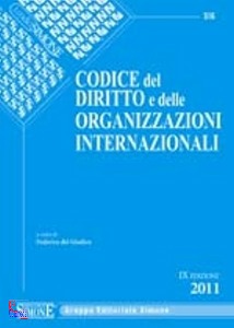 DE GIUDICE F., Codice del Diritto e Organizzazioni Internazionali