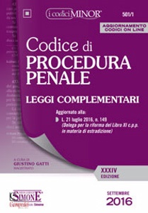 GATTI G. /CUR., CODICE DI PROCEDURA PENALE E LEGGI COMPL.