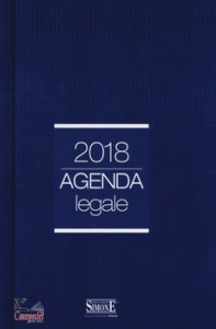 SIMONE, Agenda legale 2018 - Colore blu